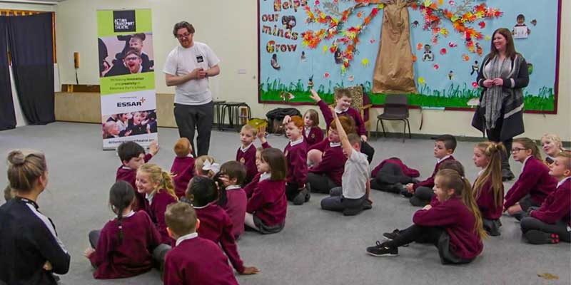 Action Transport Theatre and Essar Oil UK's partnership to boost the use of creative learning in schools